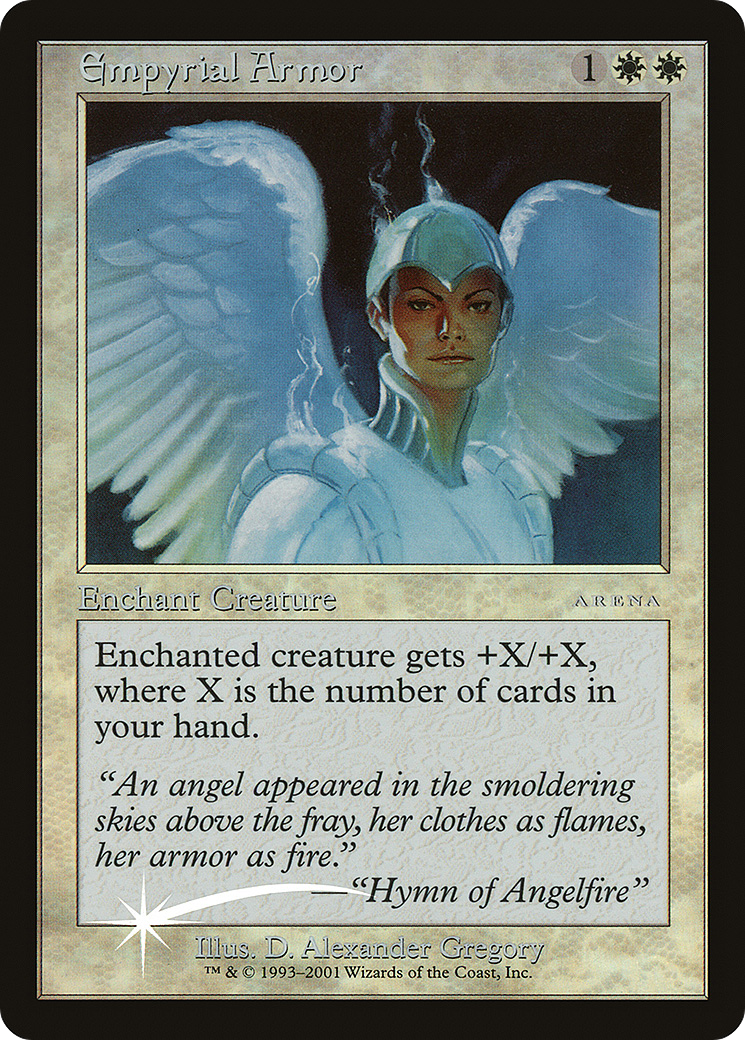 Image of Empyrial Armor (ARENA-) - Arena League 2001 Foil