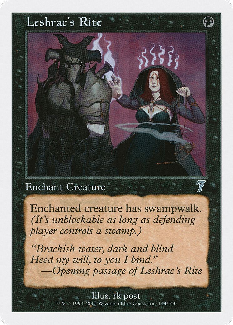 Image of Leshrac's Rite (7ED-144) - 7th Edition