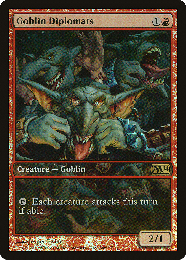 Image of Goblin Diplomats (GAME-141) - Magic 2014 Promos Foil