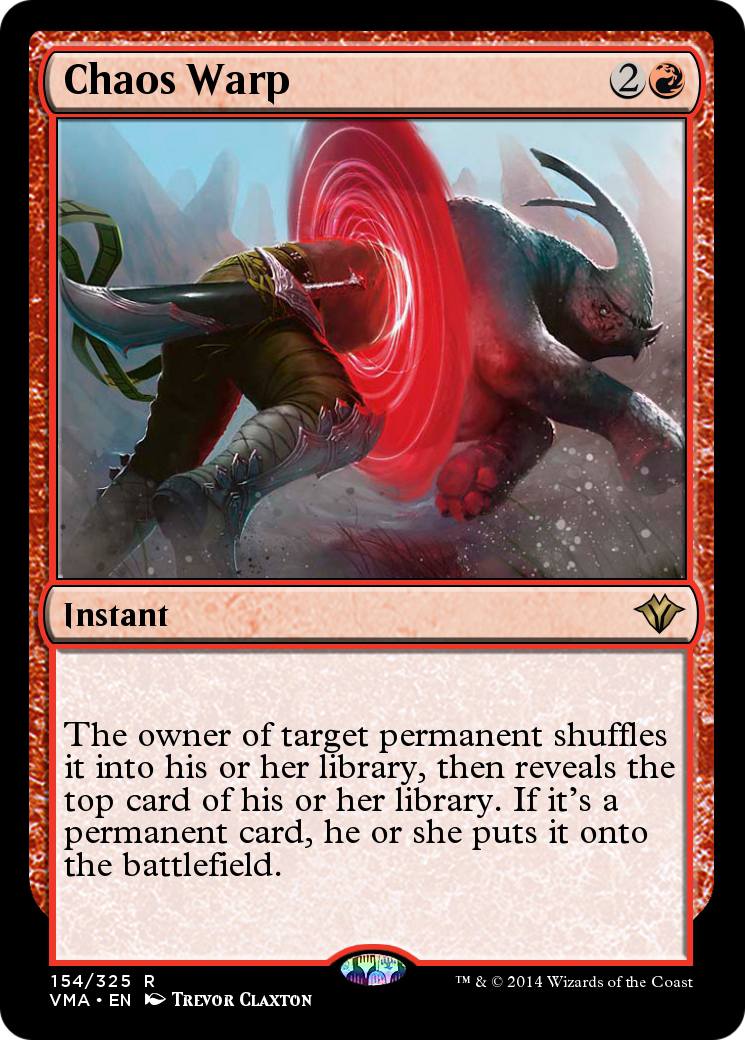 Image of Chaos Warp (VMA-154) - Vintage Masters Foil