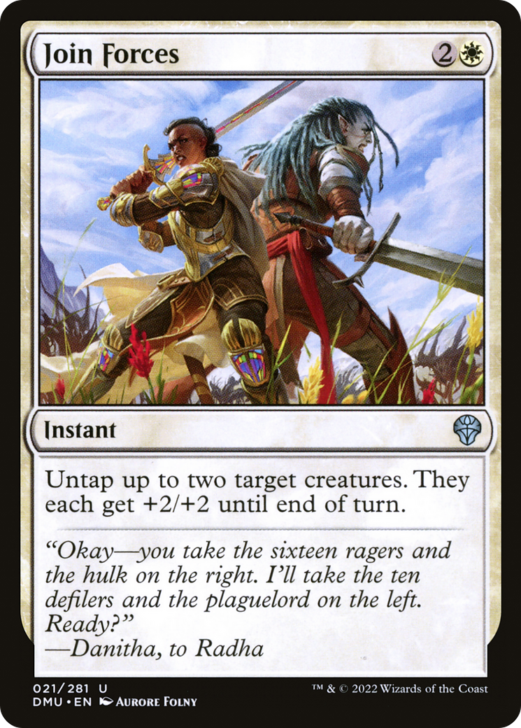 Image of Join Forces (DMU-021) - Dominaria United Foil