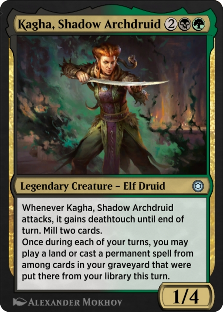 Image of Kagha, Shadow Archdruid (HBG-236) - Alchemy Horizons: Baldur's Gate