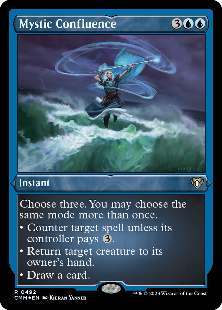 Image of Mystic Confluence (CMM-492) - Commander Masters Etched Foil