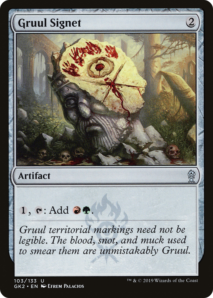 Image of Gruul Signet (GK2-103) - RNA Guild Kit