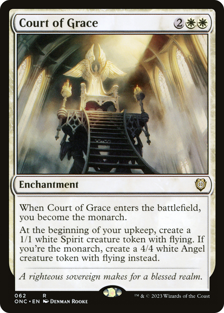 Image of Court of Grace (ONC-062) - Phyrexia: All Will Be One Commander