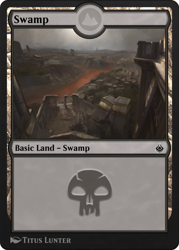 Image of Swamp (AKR-338) - Amonkhet Remastered