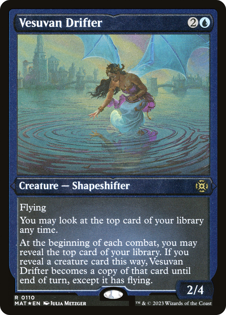 Image of Vesuvan Drifter (MAT-110) - March of the Machine: The Aftermath Etched Foil