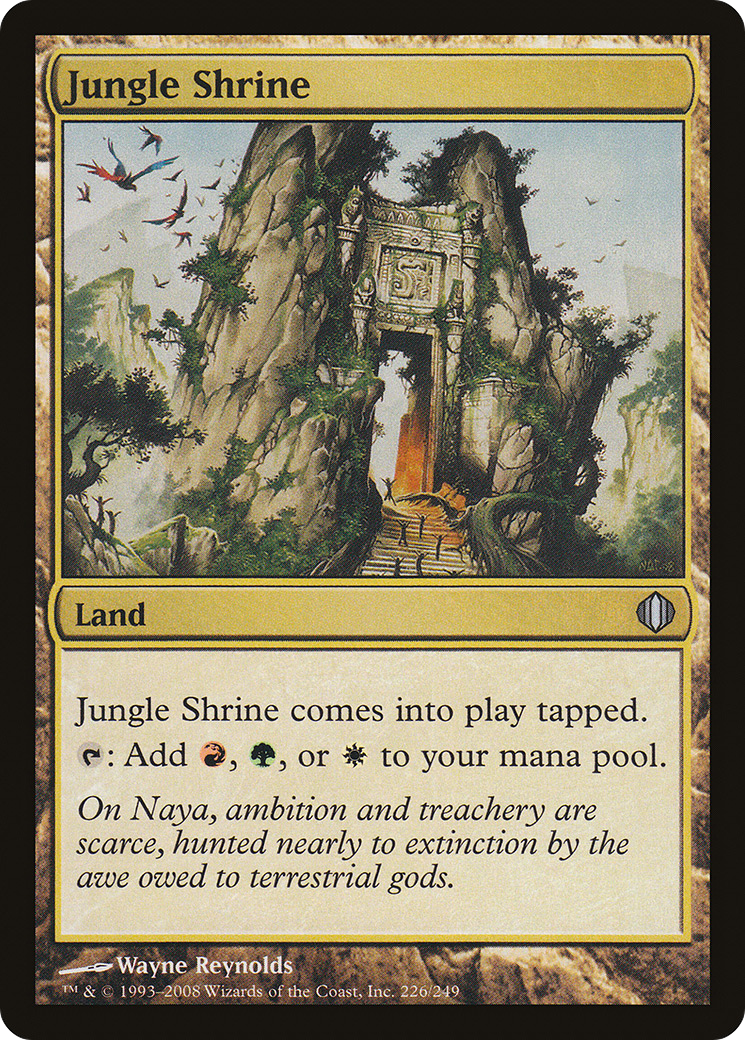 Image of Jungle Shrine (ALA-226) - Shards of Alara Foil