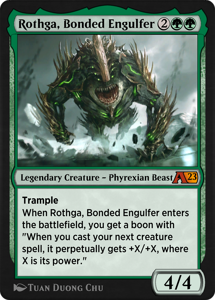 Image of Rothga, Bonded Engulfer (YONE-014) - Alchemy: Phyrexia