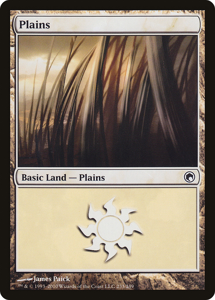 Image of Plains (233) (SOM-233) - Scars of Mirrodin