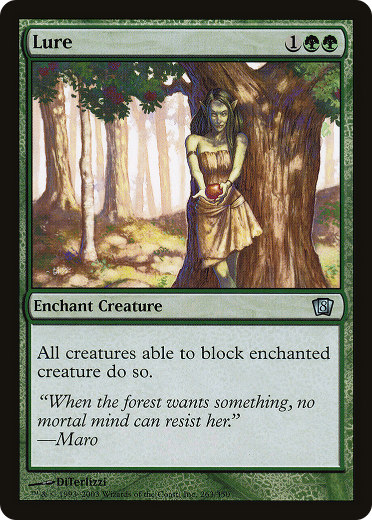 Image of Lure (8ED-263) - 8th Edition Foil
