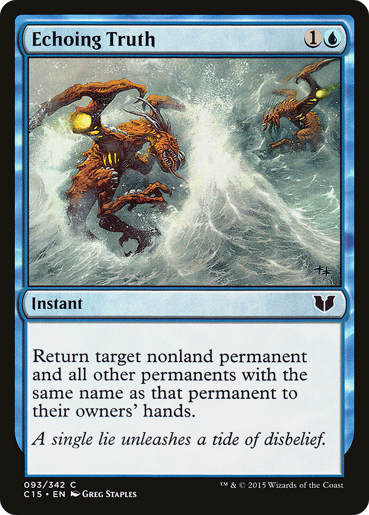 Image of Echoing Truth (C15-093) - Commander 2015