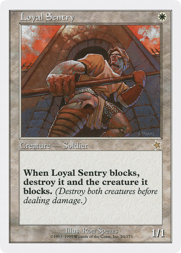 Image of Loyal Sentry (S99-020) - Starter 1999