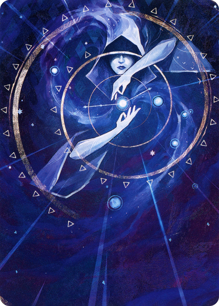 Image of Time Warp // Time Warp (ASTX-069) - Strixhaven Art Series (Borderless) Foil