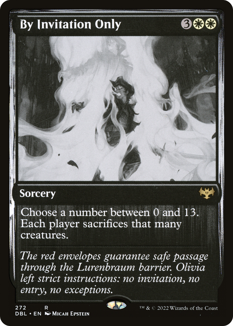 Image of By Invitation Only (DBL-272) - Innistrad: Double Feature Foil