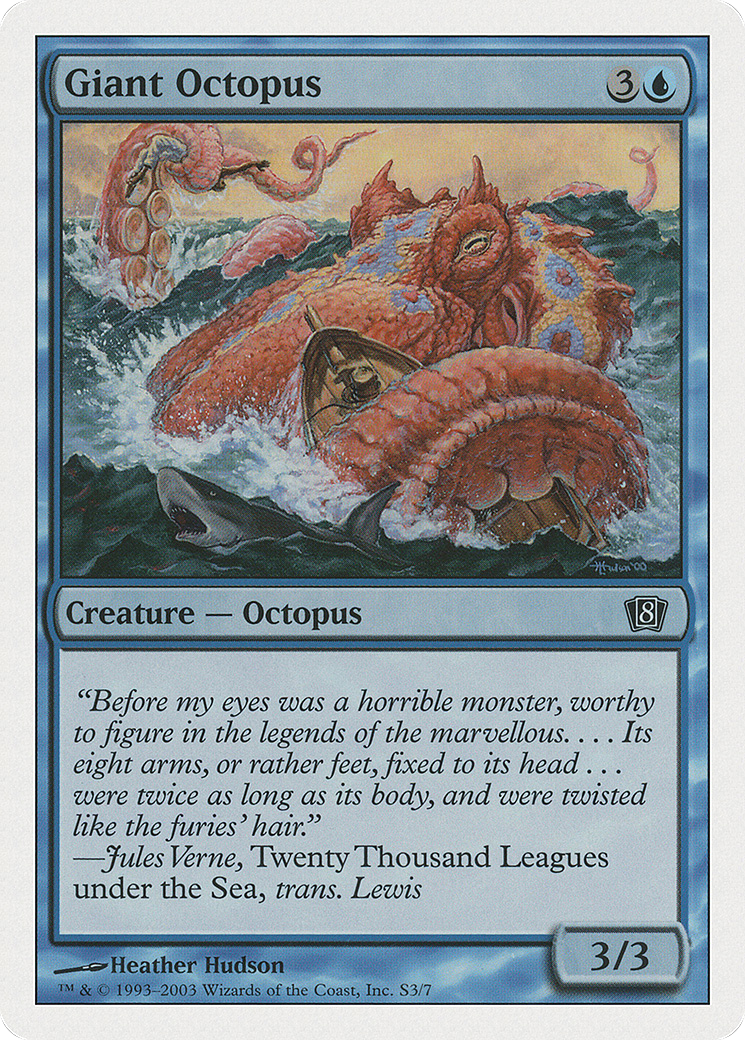 Image of Giant Octopus (8ED-0S3) - 8th Edition