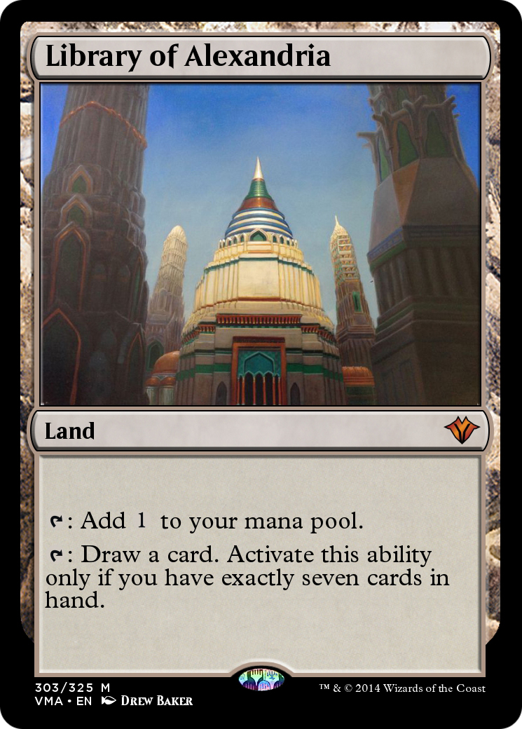 Image of Library of Alexandria (VMA-303) - Vintage Masters