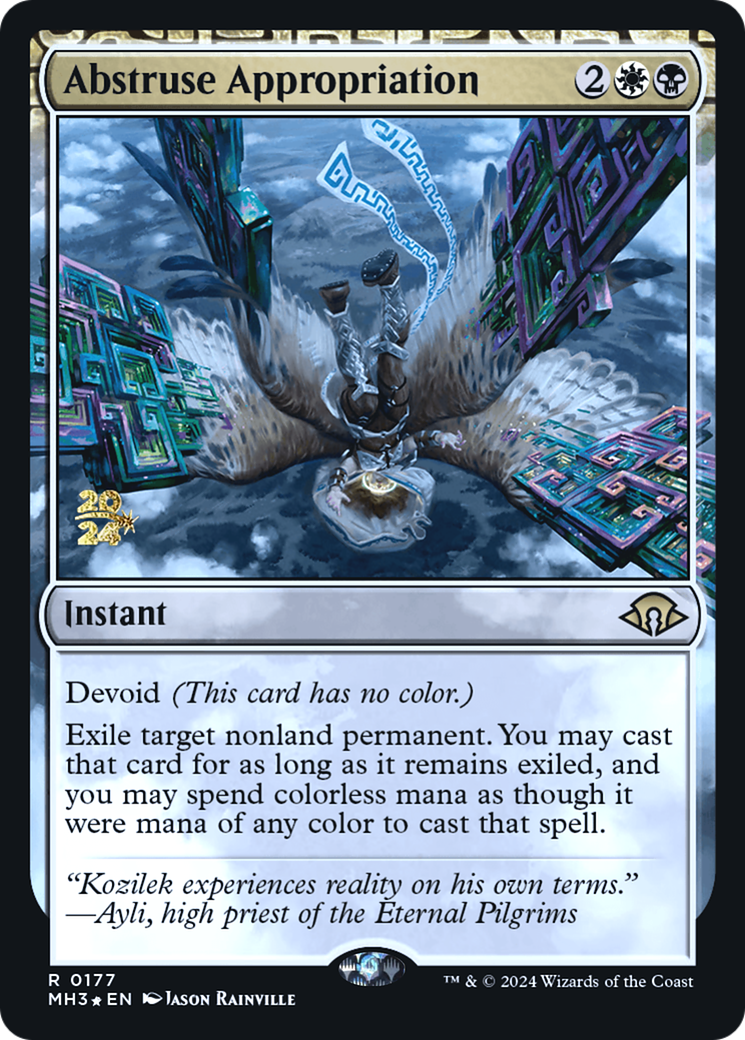 Image of Abstruse Appropriation (PRE-177) - Modern Horizons 3 Promos: (devoid) Foil