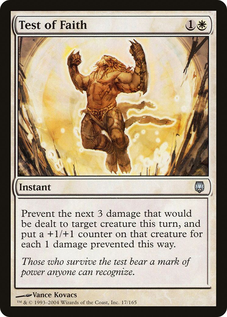 Image of Test of Faith (DST-017) - Darksteel