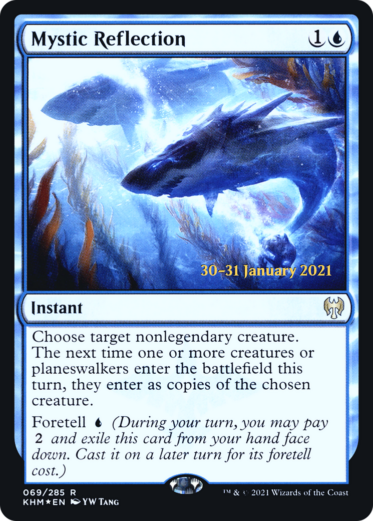 Image of Mystic Reflection (PRE-069) - Kaldheim Promos Foil