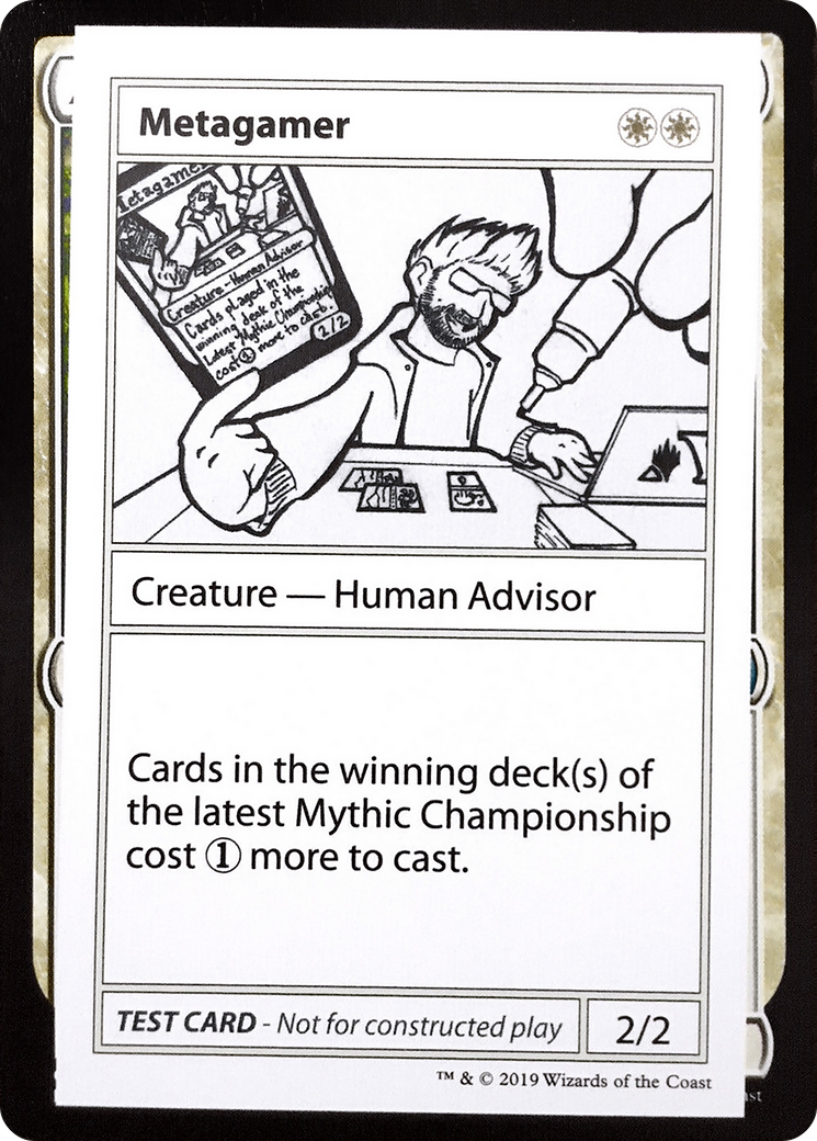 Image of Metagamer (No PW Symbol) (CMB1-) - Mystery Booster Playtest Cards 2021