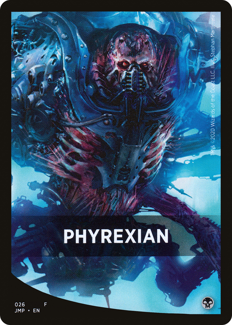 Image of Phyrexian Theme Card (JMP-026) - Jumpstart Front Cards