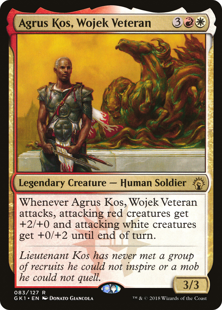 Image of Agrus Kos, Wojek Veteran (GR1-083) - GRN Guild Kit