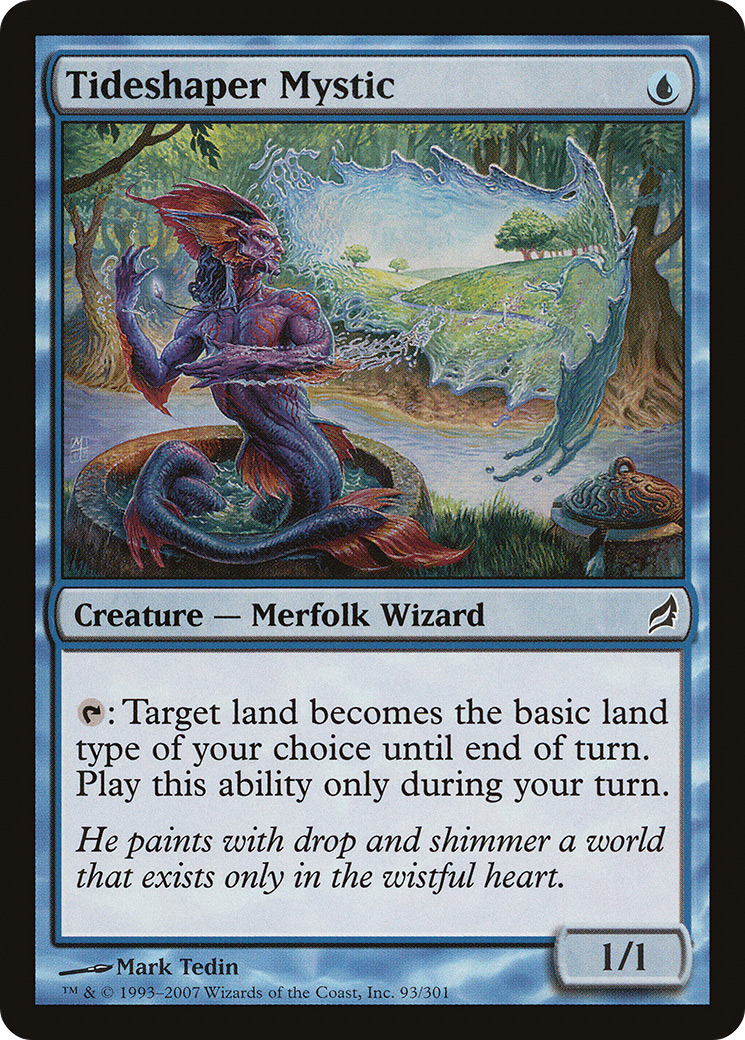 Image of Tideshaper Mystic (LRW-093) - Lorwyn Foil