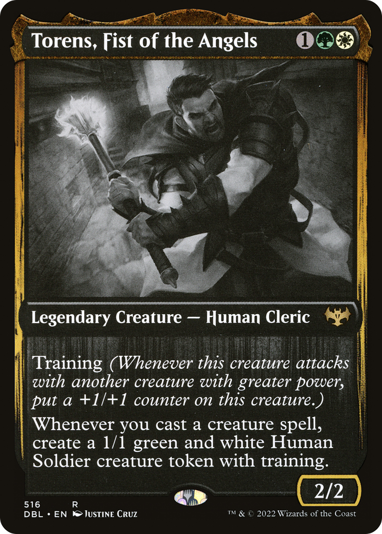 Image of Torens, Fist of the Angels (DBL-516) - Innistrad: Double Feature Foil
