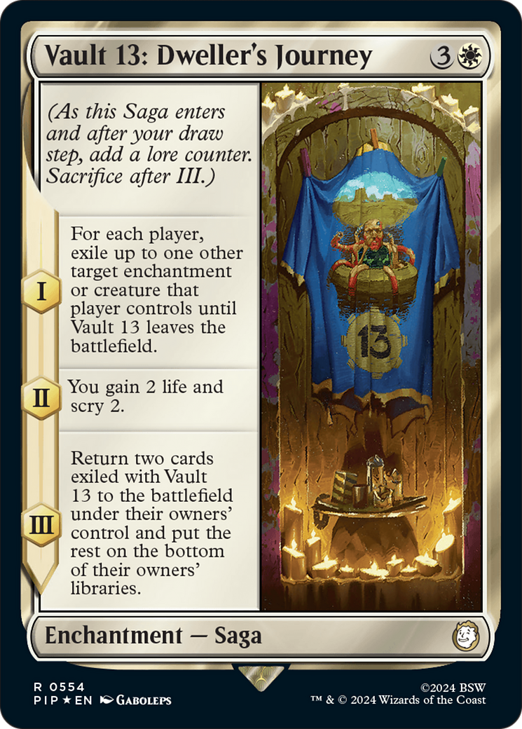 Image of Vault 13: Dweller's Journey (Surge Foil) (PIP-554) - Fallout Foil