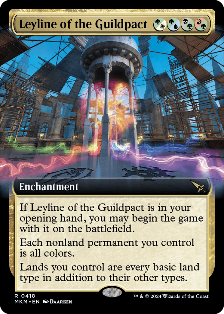 Image of Leyline of the Guildpact (Extended Art) (MKM-418) - Murders at Karlov Manor: (Extended Art) Foil