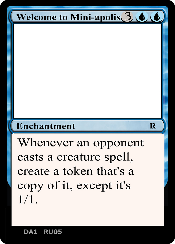 Image of Welcome to Mini-apolis (UNK-RU05) - Unknown Event