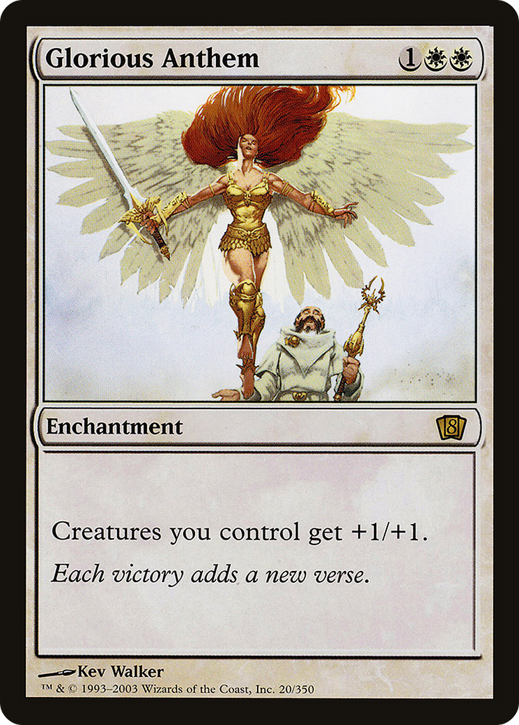 Image of Glorious Anthem (8ED-20★) - 8th Edition