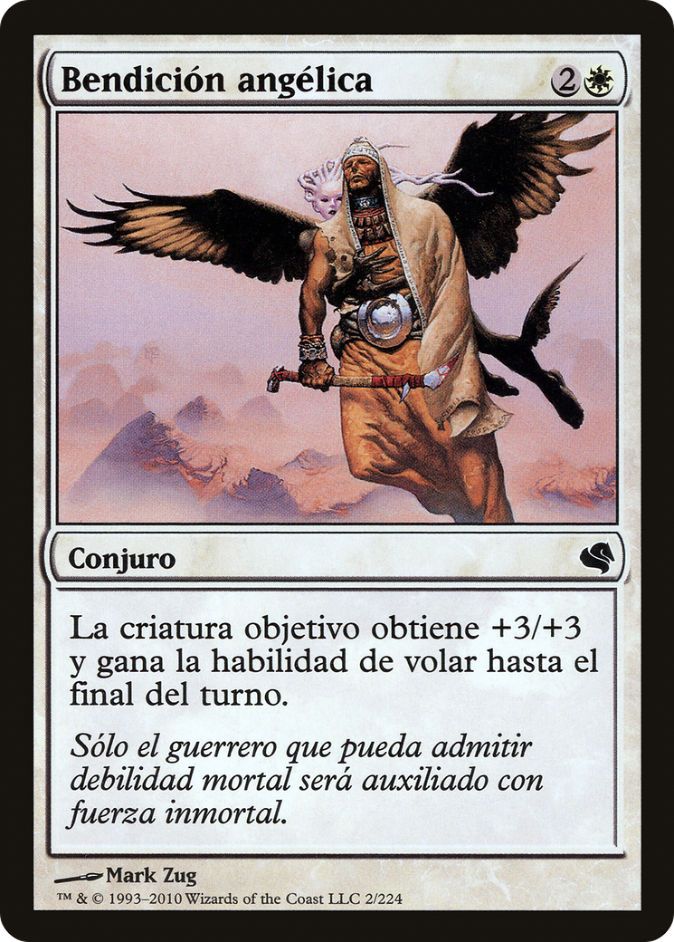 Image of Angelic Blessing (Spanish) - 