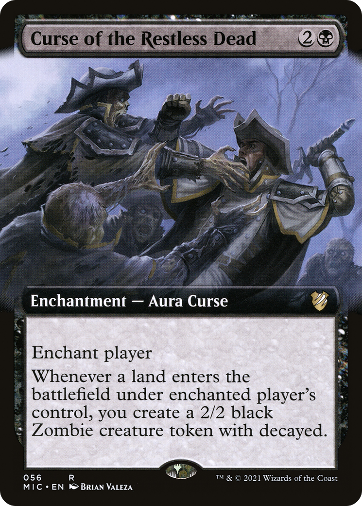 Image of Curse of the Restless Dead (Extended Art) (MIC-056) - Midnight Hunt Commander: (Extended Art)
