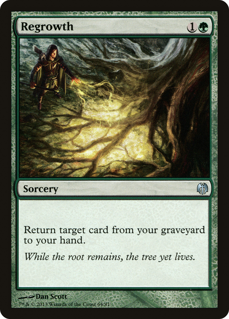 Image of Regrowth (DDL-064) - Duel Decks: Heroes vs. Monsters