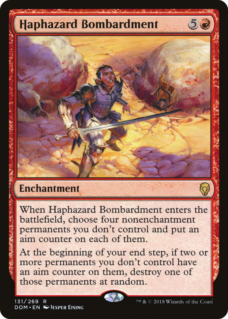 Image of Haphazard Bombardment (DOM-131) - Dominaria