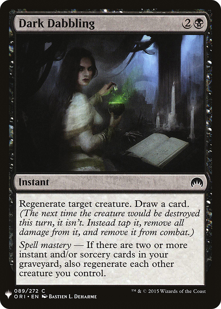 Image of Dark Dabbling (LIST-ORI-89) - The List