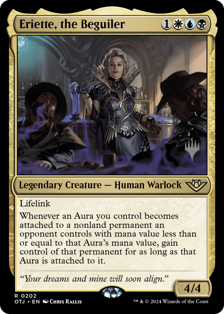 Image of Eriette, the Beguiler (PPOTJ-202) - Outlaws of Thunder Junction Promos