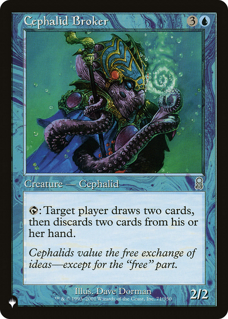 Image of Cephalid Broker (LIST-ODY-71) - The List