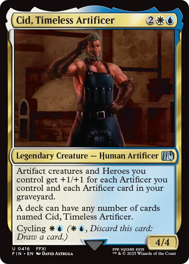 Image of Cid, Timeless Artificer (0416) (FIN-416) - FINAL FANTASY