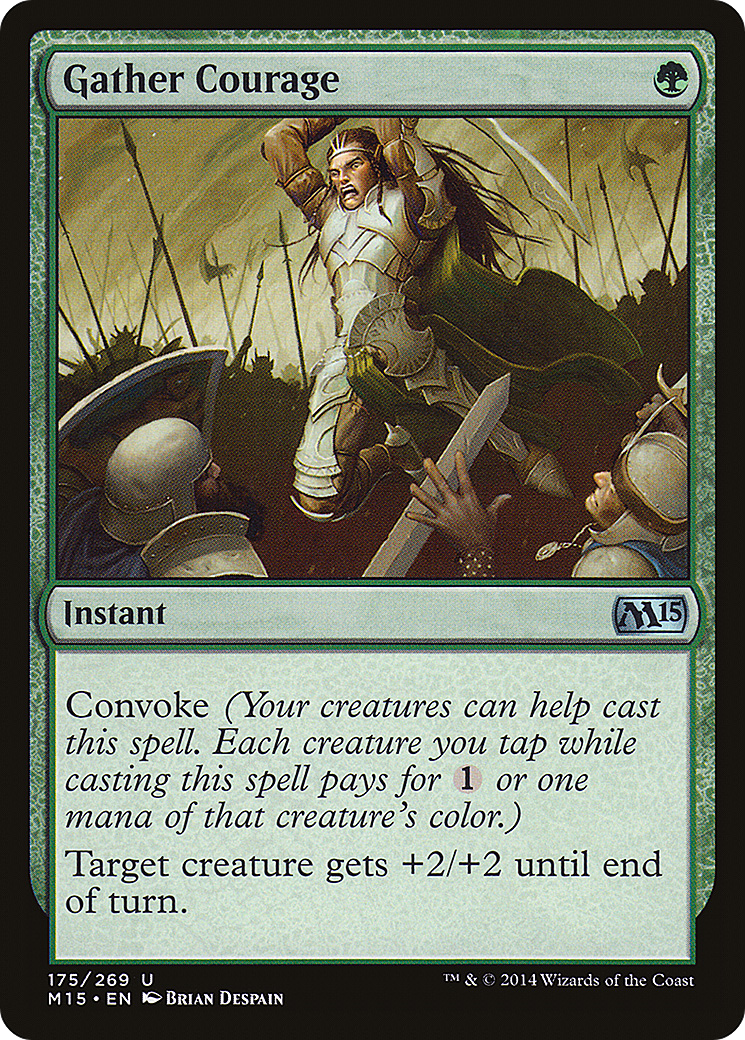 Image of Gather Courage (M15-175) - Magic 2015