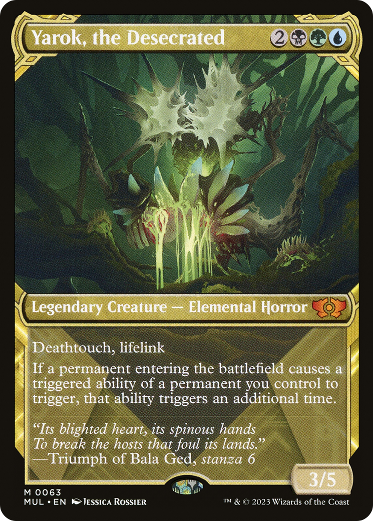 Image of Yarok, the Desecrated (MUL-063) - Multiverse Legends: (Showcase)