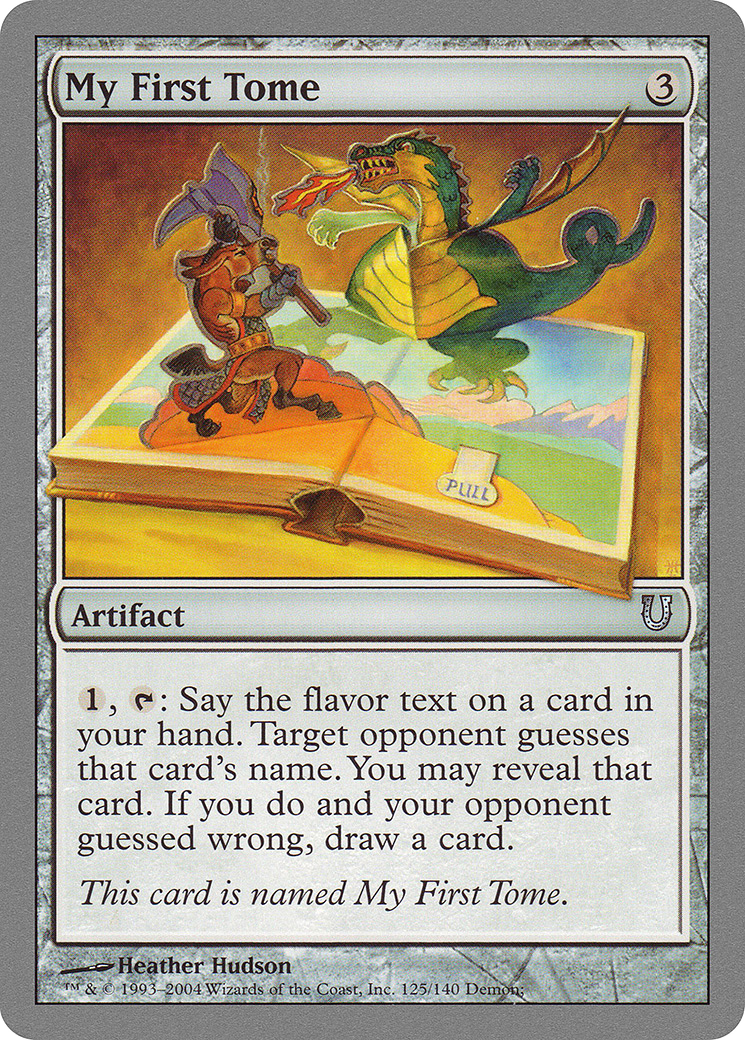 Image of My First Tome (UNH-125) - Unhinged