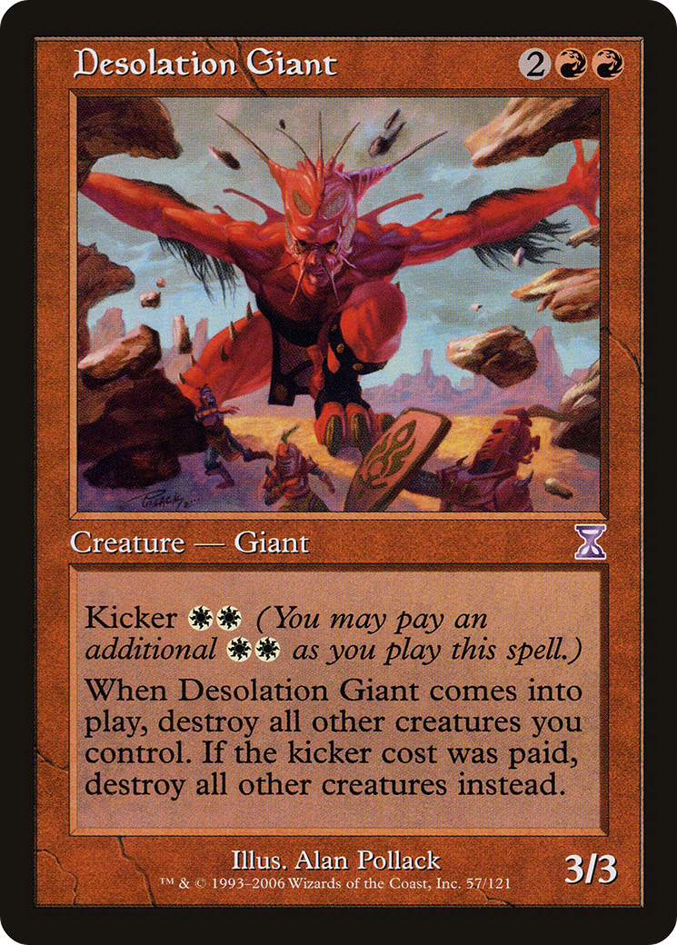 Image of Desolation Giant (TSB-057) - Time Spiral Timeshifted Foil