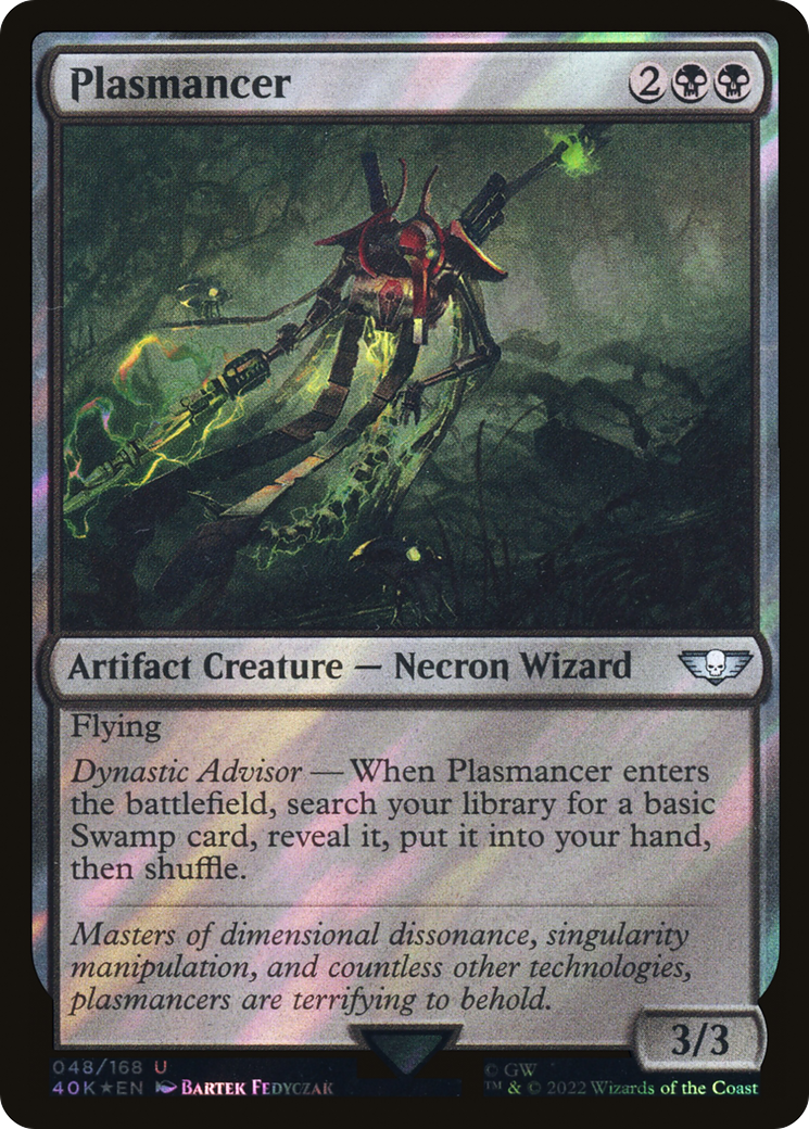 Image of Plasmancer (Surge Foil) (40K-048) - Warhammer 40,000 Commander Foil