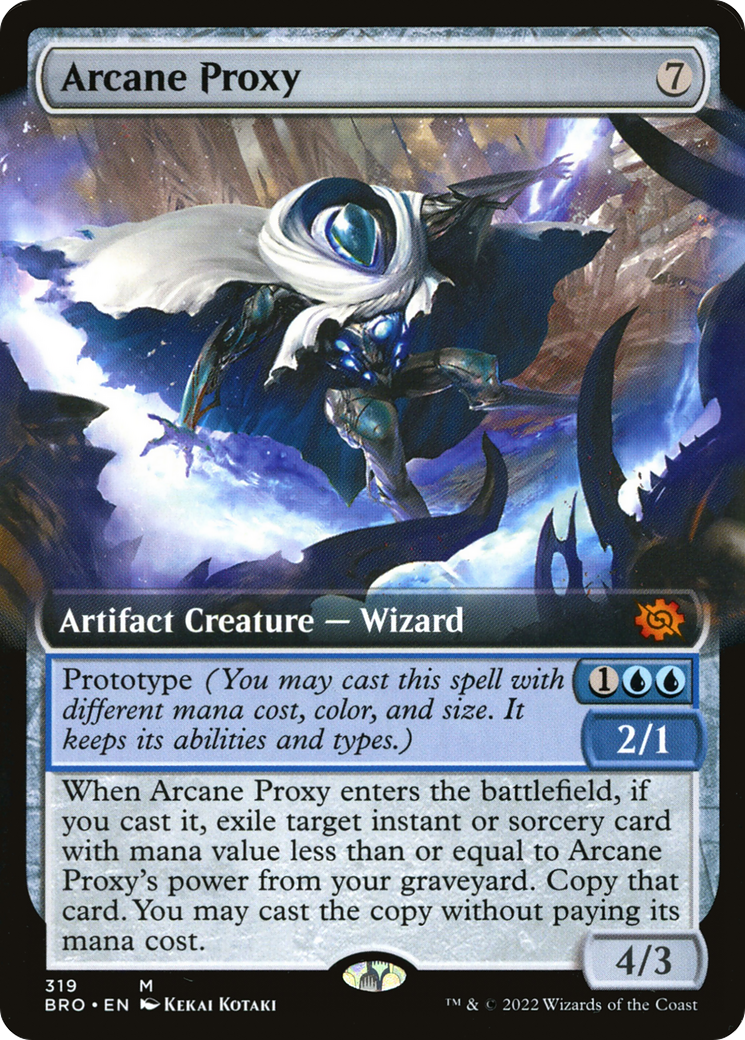 Image of Arcane Proxy (Extended Art) (BRO-319) - The Brothers' War: (Extended Art)