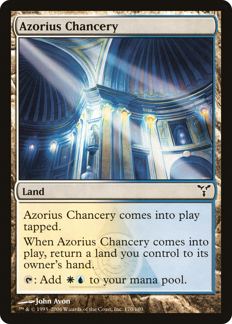 Image of Azorius Chancery (DIS-170) - Dissension Foil
