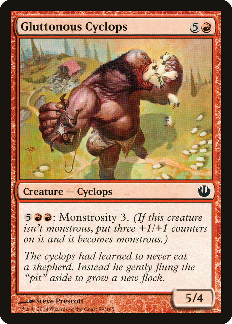 Image of Gluttonous Cyclops (JOU-099) - Journey into Nyx