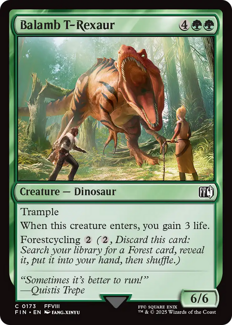Image of Balamb T-Rexaur (FIN-173) - FINAL FANTASY